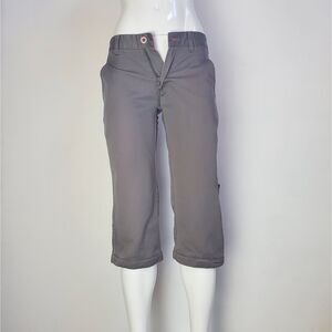 Vintage Y2K Limelight Gray Low Rise Capri Pants